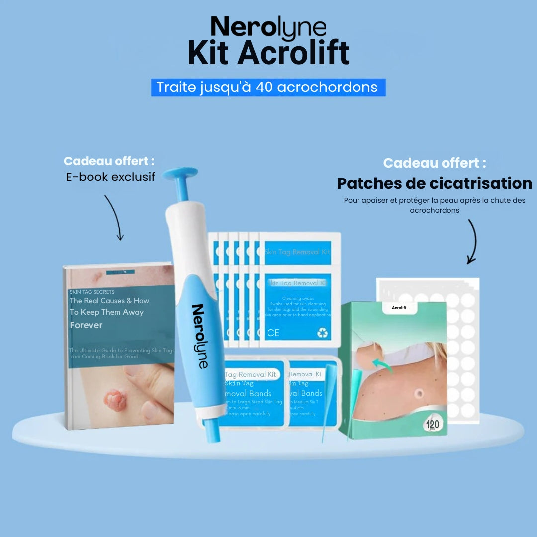 Kit de Suppression Acrochordons & anti-verrues